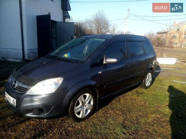 Синий Опель Зафира, объемом двигателя 1.7 л и пробегом 297 тыс. км за 6000 $, фото 1 на Automoto.ua