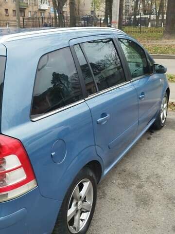 Синий Опель Зафира, объемом двигателя 1.8 л и пробегом 207 тыс. км за 6500 $, фото 5 на Automoto.ua