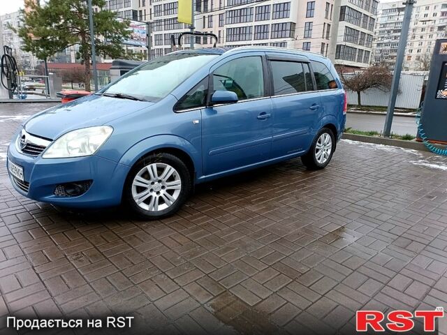 Синий Опель Зафира, объемом двигателя 1.6 л и пробегом 0 тыс. км за 6200 $, фото 3 на Automoto.ua