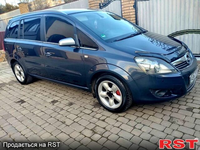 Синий Опель Зафира, объемом двигателя 1.8 л и пробегом 219 тыс. км за 5350 $, фото 5 на Automoto.ua