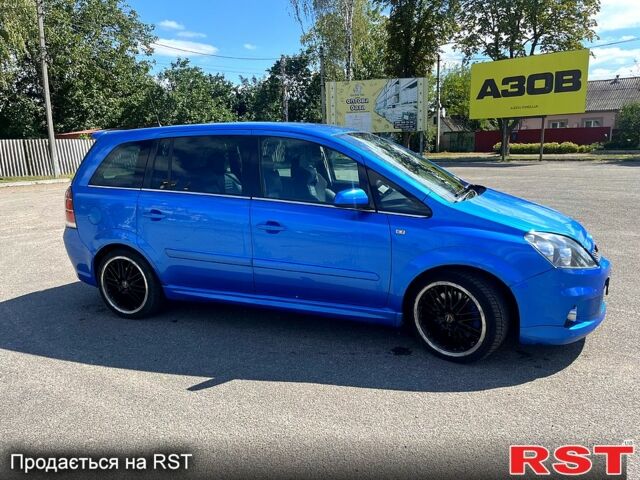 Синій Опель Зафіра, об'ємом двигуна 2 л та пробігом 256 тис. км за 5500 $, фото 3 на Automoto.ua