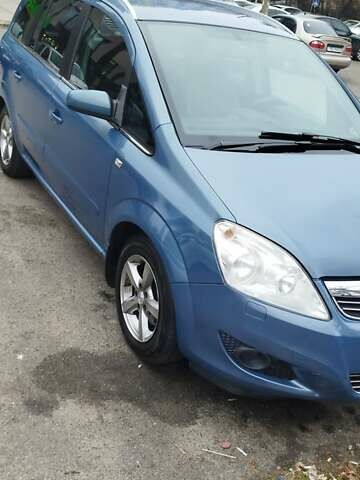 Синий Опель Зафира, объемом двигателя 1.8 л и пробегом 207 тыс. км за 6500 $, фото 3 на Automoto.ua