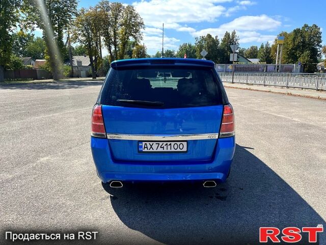 Синій Опель Зафіра, об'ємом двигуна 2 л та пробігом 256 тис. км за 5500 $, фото 5 на Automoto.ua