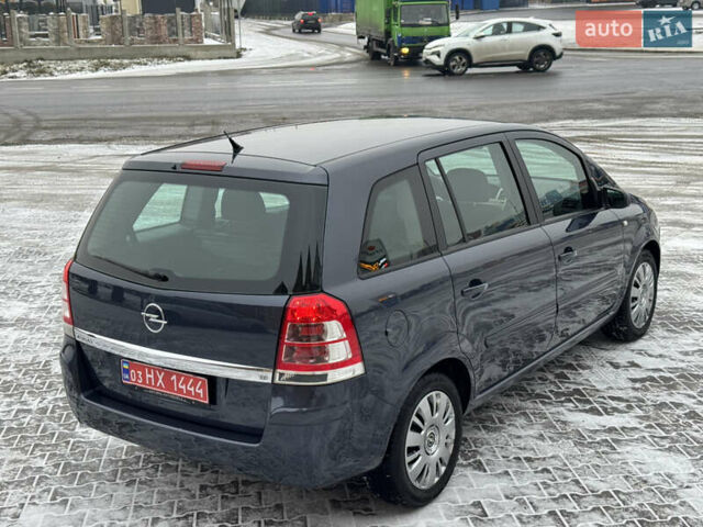 Синий Опель Зафира, объемом двигателя 1.6 л и пробегом 220 тыс. км за 6100 $, фото 5 на Automoto.ua