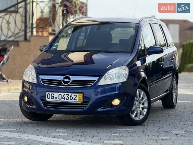 Синий Опель Зафира, объемом двигателя 1.6 л и пробегом 180 тыс. км за 6750 $, фото 11 на Automoto.ua
