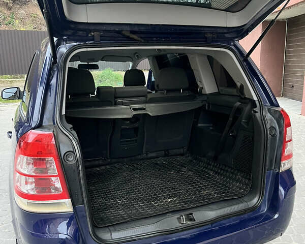 Синий Опель Зафира, объемом двигателя 1.6 л и пробегом 163 тыс. км за 6150 $, фото 16 на Automoto.ua