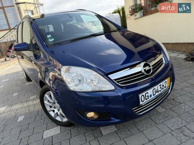 Синий Опель Зафира, объемом двигателя 1.6 л и пробегом 180 тыс. км за 6750 $, фото 6 на Automoto.ua
