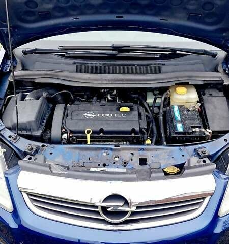 Синий Опель Зафира, объемом двигателя 1.6 л и пробегом 227 тыс. км за 6399 $, фото 24 на Automoto.ua