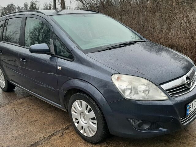 Синий Опель Зафира, объемом двигателя 1.8 л и пробегом 200 тыс. км за 5100 $, фото 4 на Automoto.ua
