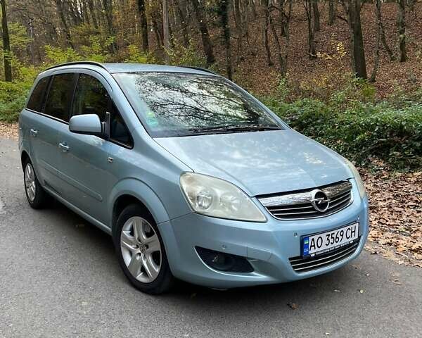 Синій Опель Зафіра, об'ємом двигуна 1.7 л та пробігом 212 тис. км за 7800 $, фото 10 на Automoto.ua