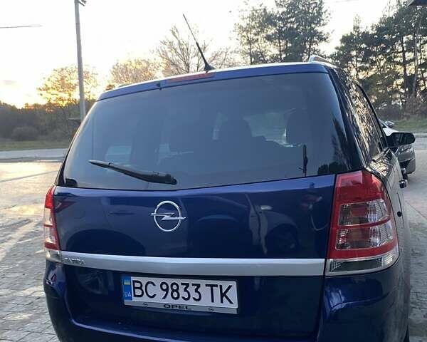Синий Опель Зафира, объемом двигателя 1.9 л и пробегом 206 тыс. км за 7700 $, фото 12 на Automoto.ua