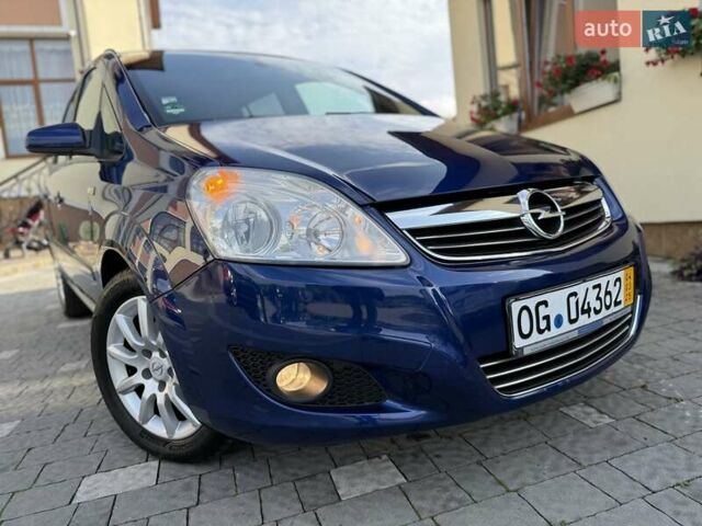 Синий Опель Зафира, объемом двигателя 1.6 л и пробегом 180 тыс. км за 6750 $, фото 7 на Automoto.ua