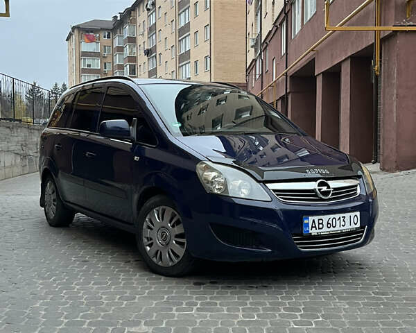 Синий Опель Зафира, объемом двигателя 1.6 л и пробегом 163 тыс. км за 6150 $, фото 19 на Automoto.ua