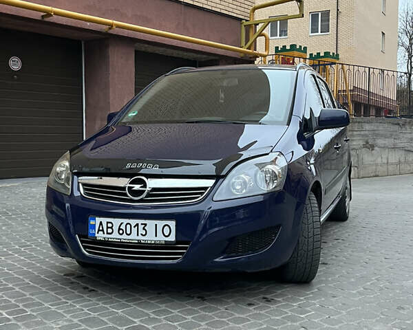 Синий Опель Зафира, объемом двигателя 1.6 л и пробегом 163 тыс. км за 6150 $, фото 18 на Automoto.ua