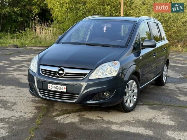 Синий Опель Зафира, объемом двигателя 1.8 л и пробегом 186 тыс. км за 7250 $, фото 16 на Automoto.ua