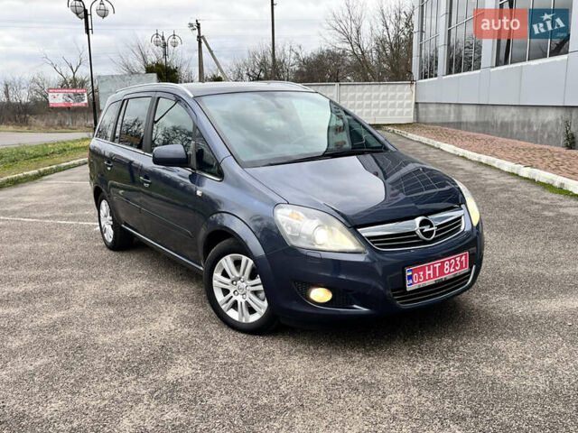 Синий Опель Зафира, объемом двигателя 1.8 л и пробегом 190 тыс. км за 7650 $, фото 6 на Automoto.ua