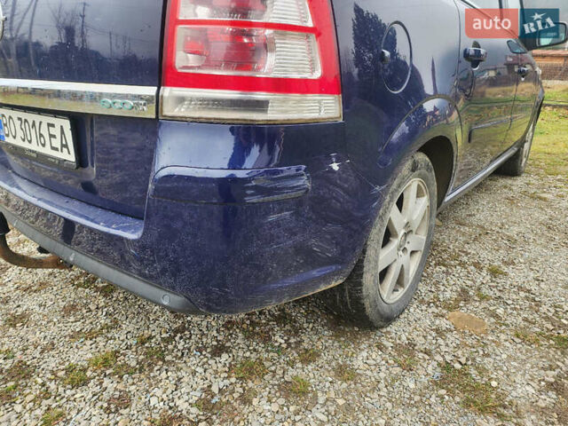 Синий Опель Зафира, объемом двигателя 1.6 л и пробегом 333 тыс. км за 6200 $, фото 15 на Automoto.ua