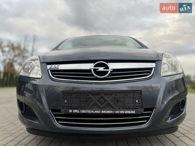 Синий Опель Зафира, объемом двигателя 1.6 л и пробегом 182 тыс. км за 6950 $, фото 16 на Automoto.ua