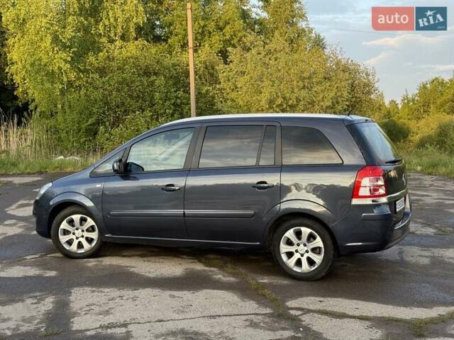 Синий Опель Зафира, объемом двигателя 1.8 л и пробегом 186 тыс. км за 7250 $, фото 13 на Automoto.ua