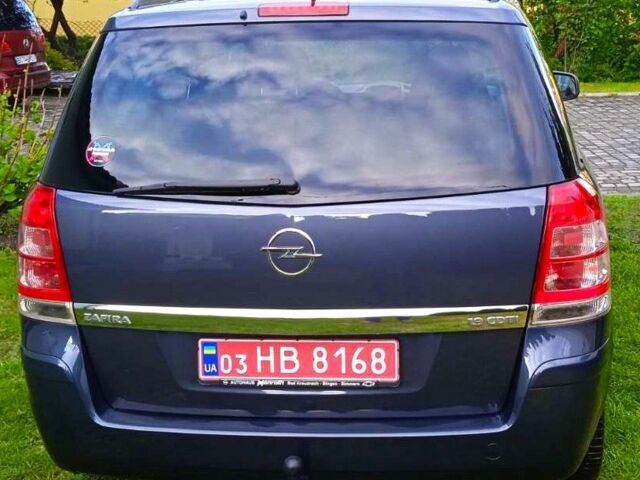 Опель Зафира 2010 в Львове на Automoto.ua Синий Опель Зафира, объемом двигателя 1.9 л и пробегом 213 тыс. км за 7600 $, фото 1 на Automoto.ua