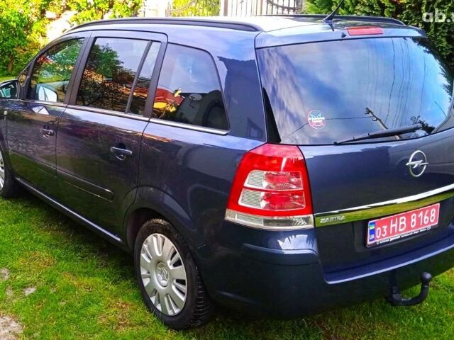 Опель Зафира 2010 в Львове на Automoto.ua Синий Опель Зафира, объемом двигателя 1.9 л и пробегом 213 тыс. км за 7600 $, фото 4 на Automoto.ua