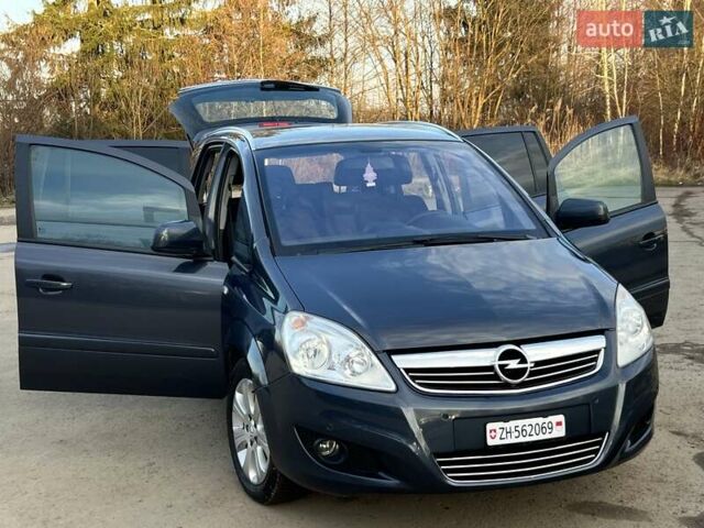 Синий Опель Зафира, объемом двигателя 1.8 л и пробегом 186 тыс. км за 7250 $, фото 18 на Automoto.ua