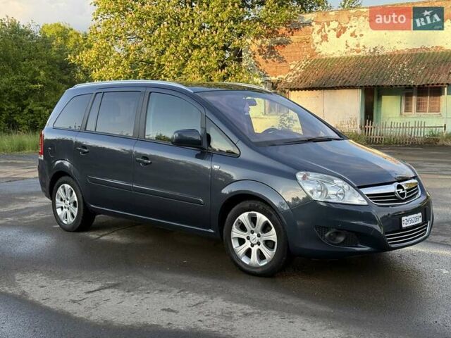 Синий Опель Зафира, объемом двигателя 1.8 л и пробегом 186 тыс. км за 7250 $, фото 5 на Automoto.ua