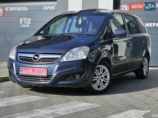 Синий Опель Зафира, объемом двигателя 1.7 л и пробегом 241 тыс. км за 7200 $, фото 4 на Automoto.ua