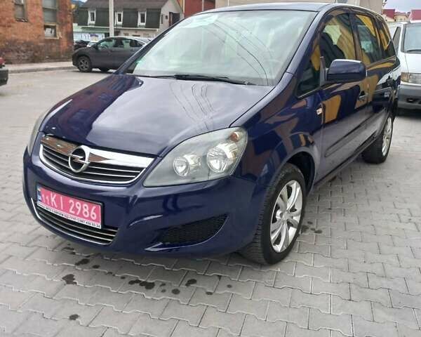Синій Опель Зафіра, об'ємом двигуна 1.6 л та пробігом 186 тис. км за 5999 $, фото 6 на Automoto.ua