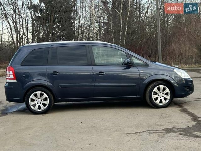 Синий Опель Зафира, объемом двигателя 1.8 л и пробегом 186 тыс. км за 7250 $, фото 5 на Automoto.ua