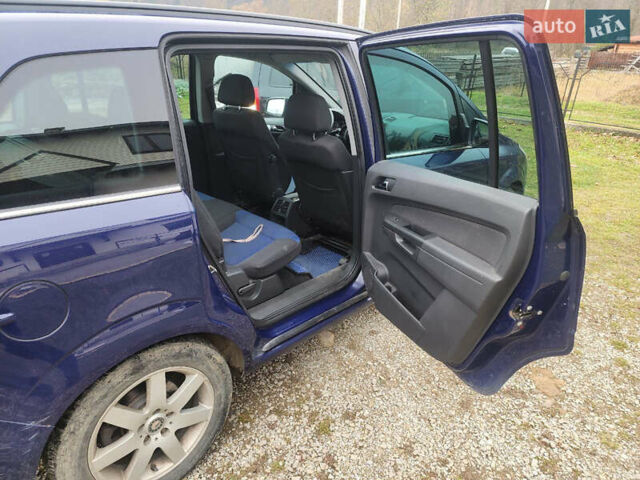 Синий Опель Зафира, объемом двигателя 1.6 л и пробегом 333 тыс. км за 6200 $, фото 20 на Automoto.ua