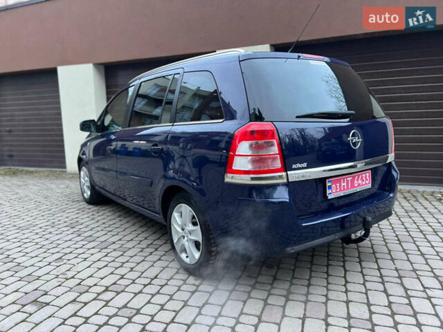 Синій Опель Зафіра, об'ємом двигуна 1.8 л та пробігом 151 тис. км за 6999 $, фото 5 на Automoto.ua