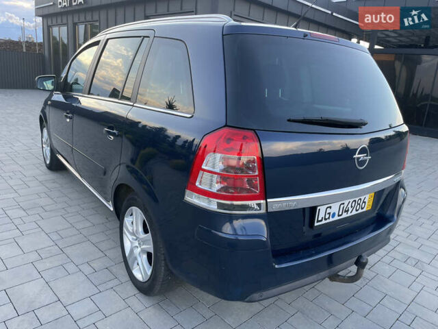 Синій Опель Зафіра, об'ємом двигуна 1.6 л та пробігом 191 тис. км за 7100 $, фото 9 на Automoto.ua
