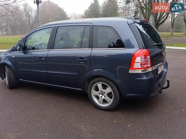 Синій Опель Зафіра, об'ємом двигуна 1.8 л та пробігом 169 тис. км за 7699 $, фото 4 на Automoto.ua