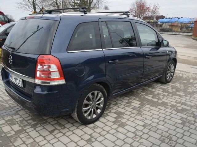 Синий Опель Зафира, объемом двигателя 1.8 л и пробегом 188 тыс. км за 4950 $, фото 8 на Automoto.ua