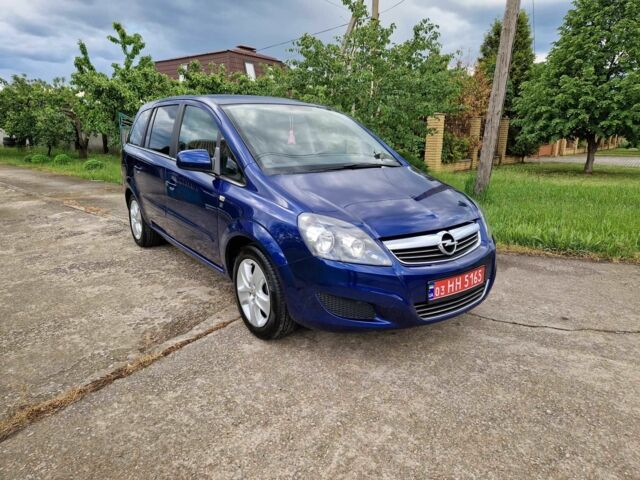 Синій Опель Зафіра, об'ємом двигуна 1.6 л та пробігом 177 тис. км за 7700 $, фото 6 на Automoto.ua