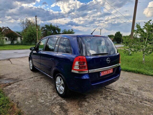 Синій Опель Зафіра, об'ємом двигуна 1.6 л та пробігом 177 тис. км за 7700 $, фото 7 на Automoto.ua