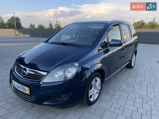Синій Опель Зафіра, об'ємом двигуна 1.6 л та пробігом 191 тис. км за 7100 $, фото 4 на Automoto.ua