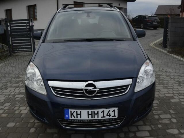 Синий Опель Зафира, объемом двигателя 1.8 л и пробегом 188 тыс. км за 4950 $, фото 5 на Automoto.ua
