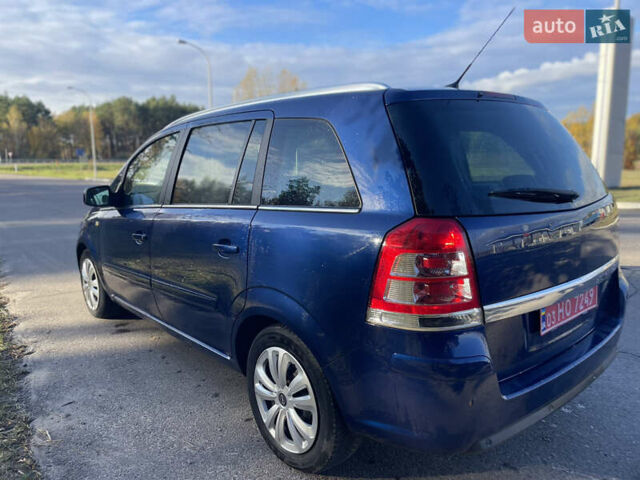 Синій Опель Зафіра, об'ємом двигуна 1.7 л та пробігом 193 тис. км за 6600 $, фото 7 на Automoto.ua