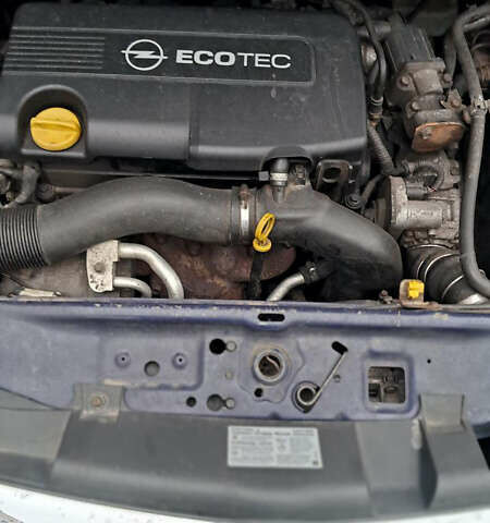 Синий Опель Зафира, объемом двигателя 1.69 л и пробегом 338 тыс. км за 7500 $, фото 10 на Automoto.ua