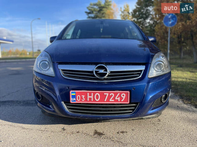Синій Опель Зафіра, об'ємом двигуна 1.7 л та пробігом 193 тис. км за 6600 $, фото 3 на Automoto.ua