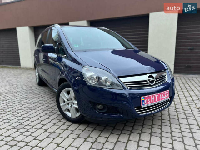 Синій Опель Зафіра, об'ємом двигуна 1.8 л та пробігом 151 тис. км за 6999 $, фото 10 на Automoto.ua