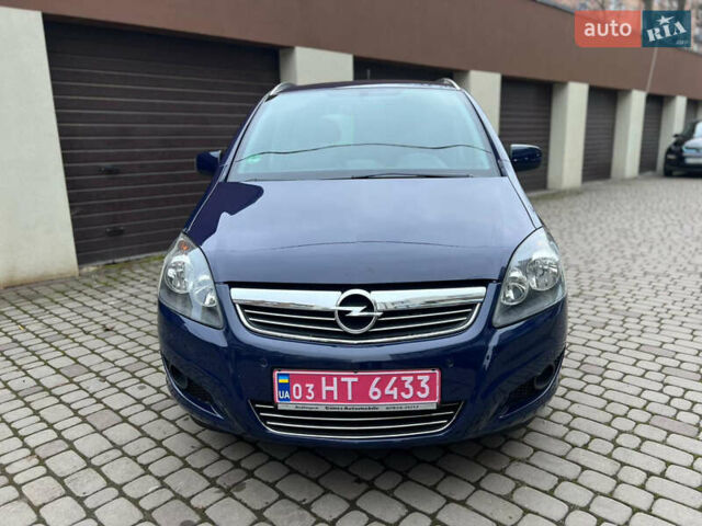 Синій Опель Зафіра, об'ємом двигуна 1.8 л та пробігом 151 тис. км за 6999 $, фото 13 на Automoto.ua