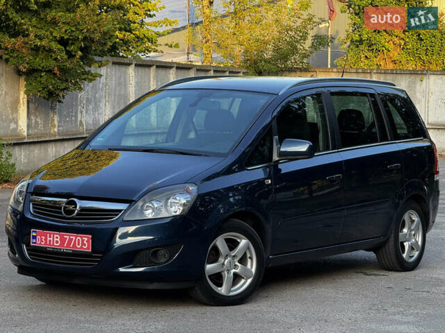 Синий Опель Зафира, объемом двигателя 1.6 л и пробегом 192 тыс. км за 7400 $, фото 19 на Automoto.ua