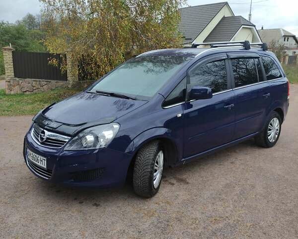 Синій Опель Зафіра, об'ємом двигуна 1.6 л та пробігом 237 тис. км за 7000 $, фото 19 на Automoto.ua