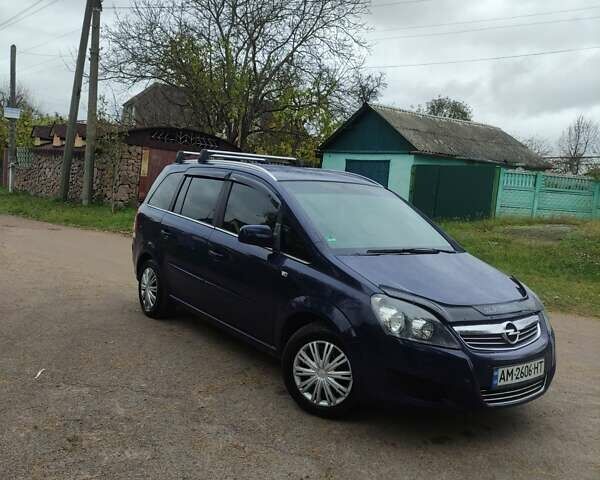 Синій Опель Зафіра, об'ємом двигуна 1.6 л та пробігом 237 тис. км за 7000 $, фото 2 на Automoto.ua