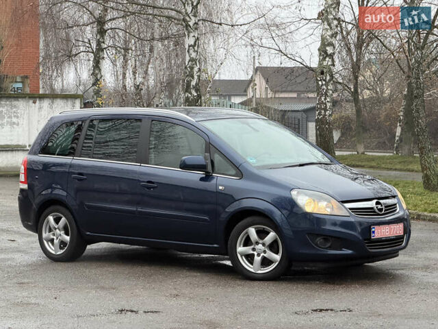 Синій Опель Зафіра, об'ємом двигуна 1.6 л та пробігом 207 тис. км за 7400 $, фото 11 на Automoto.ua