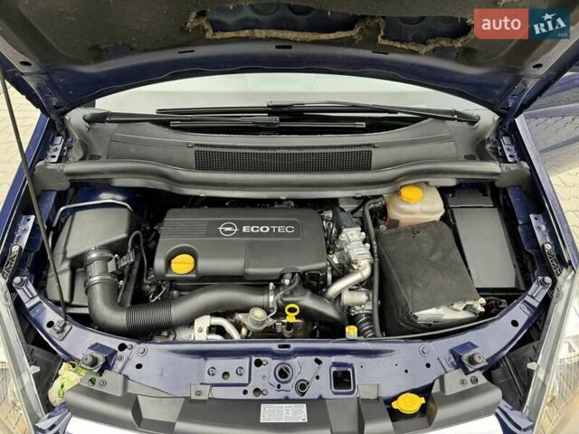 Синий Опель Зафира, объемом двигателя 1.69 л и пробегом 233 тыс. км за 7200 $, фото 26 на Automoto.ua