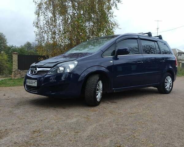 Синій Опель Зафіра, об'ємом двигуна 1.6 л та пробігом 237 тис. км за 7000 $, фото 21 на Automoto.ua